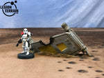 Crashed Rebel Fighter Wing B Debris - LegionTerrain