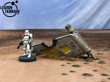 Crashed Rebel Fighter Wing B Debris - LegionTerrain