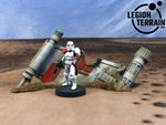 Crashed Rebel Fighter Wing B Debris - LegionTerrain