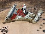 Crashed Rebel Fighter Wing B Debris - LegionTerrain