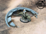 Crashed Capital Ship Engine - LegionTerrain