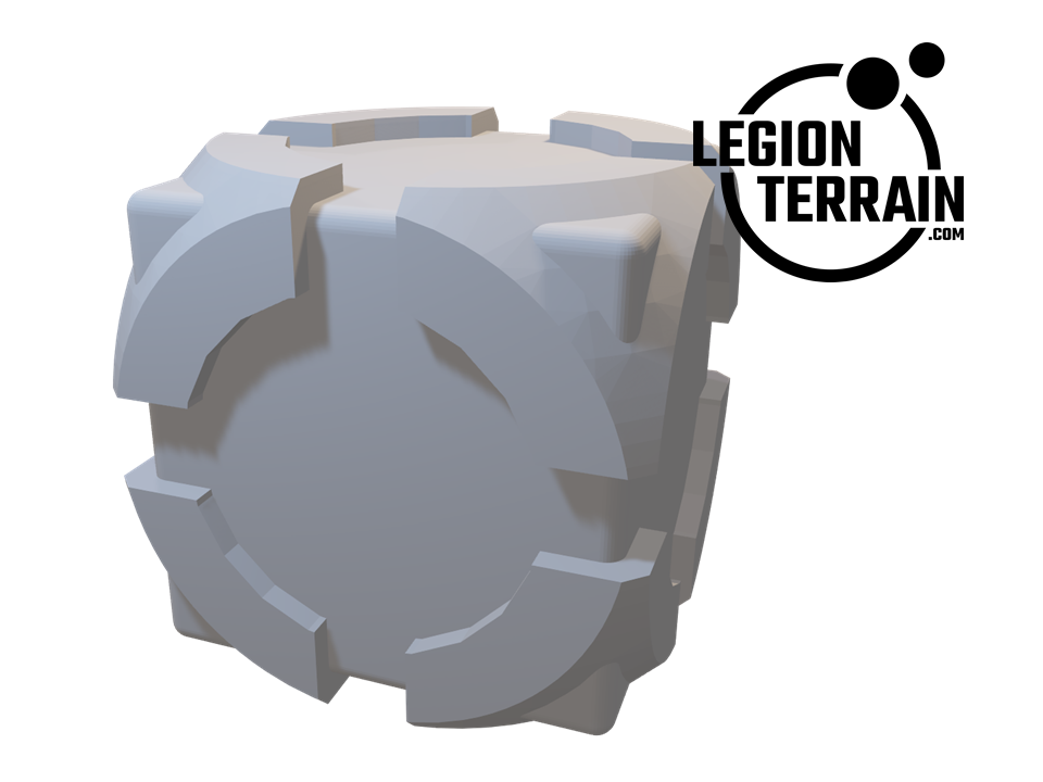 Digital STL File - Hazard Crate - LegionTerrain