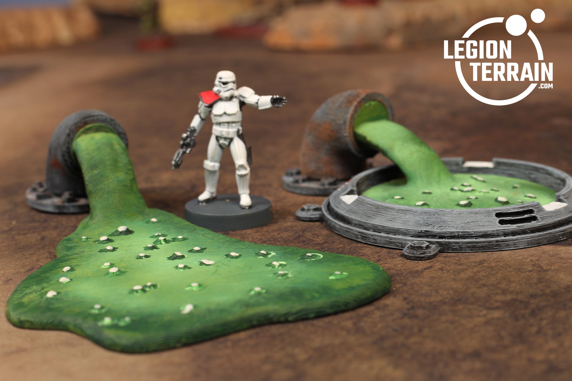 Chemical Spill Set - LegionTerrain
