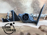 Crashed Imperial Fighter ONE - LegionTerrain