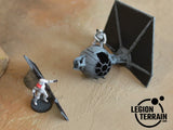 Crashed Imperial Fighter ONE - LegionTerrain