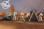 Crashed Imperial Fighter ONE - LegionTerrain