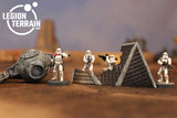 Crashed Imperial Fighter ONE - LegionTerrain