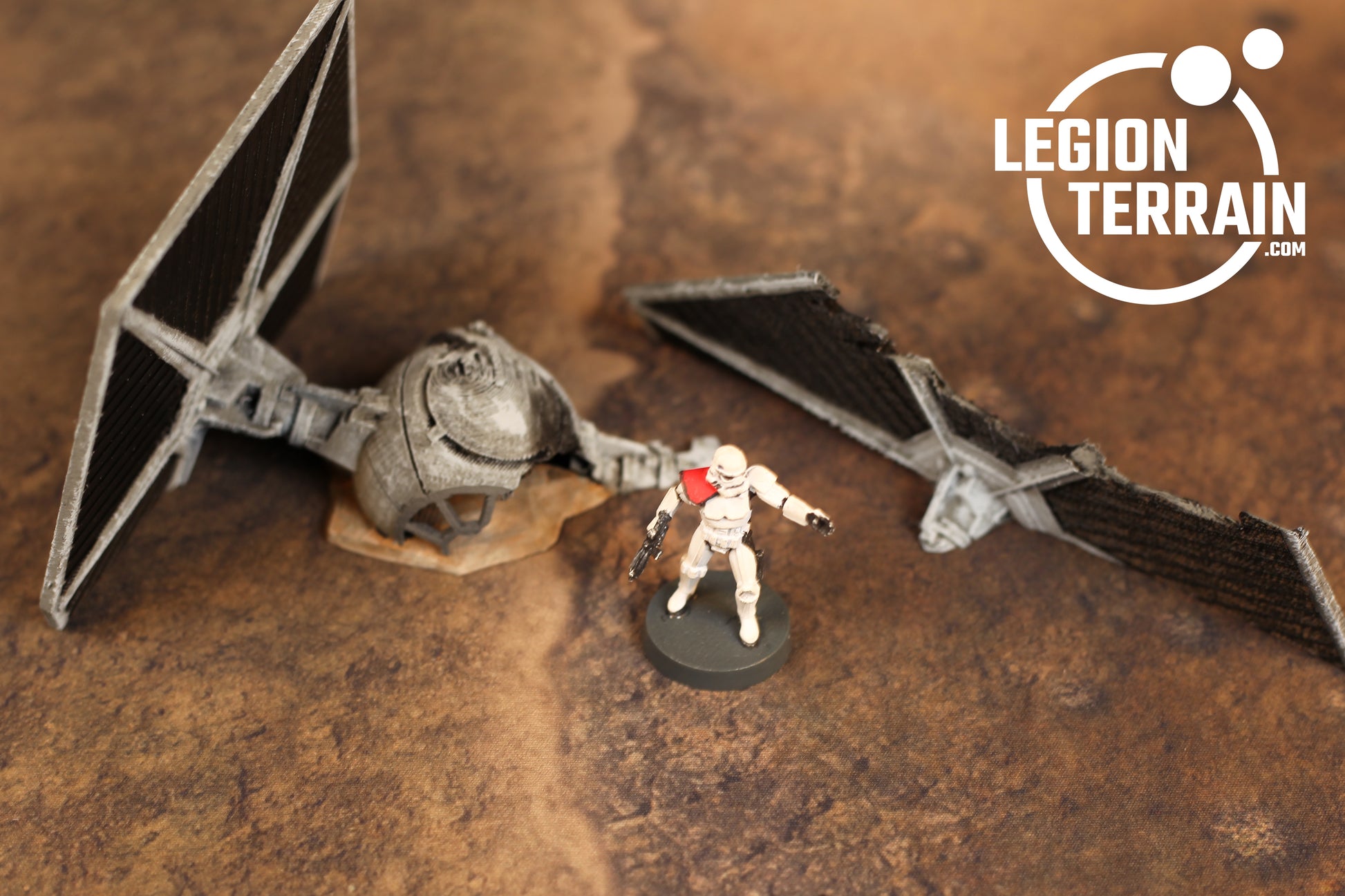 Crashed Imperial Fighter TWO - LegionTerrain