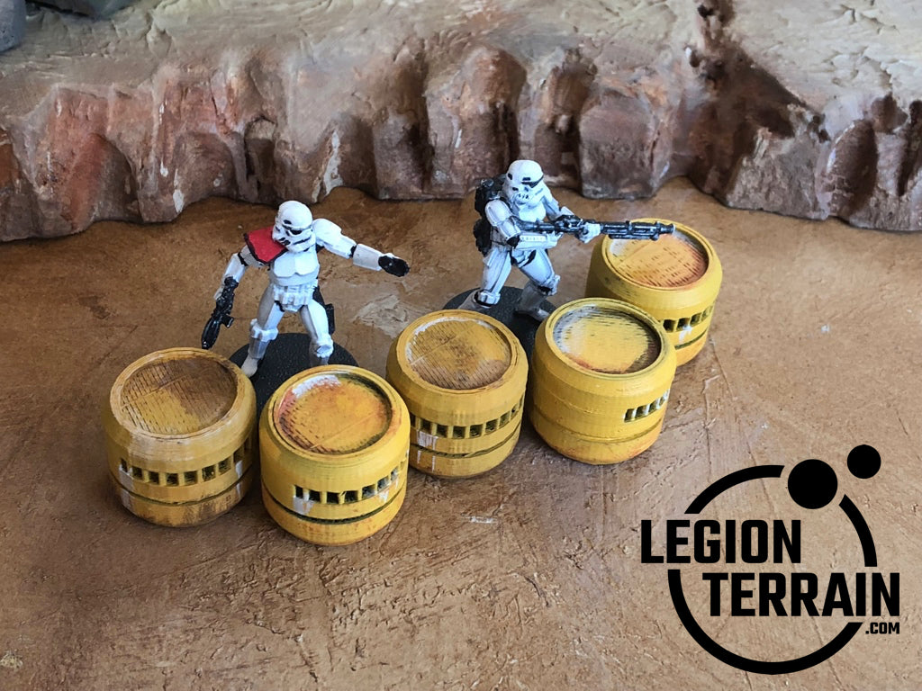 Large Chemical Barrel - LegionTerrain