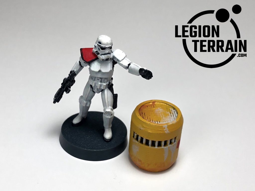 Digital STL File - Medium Chemical Barrel - LegionTerrain