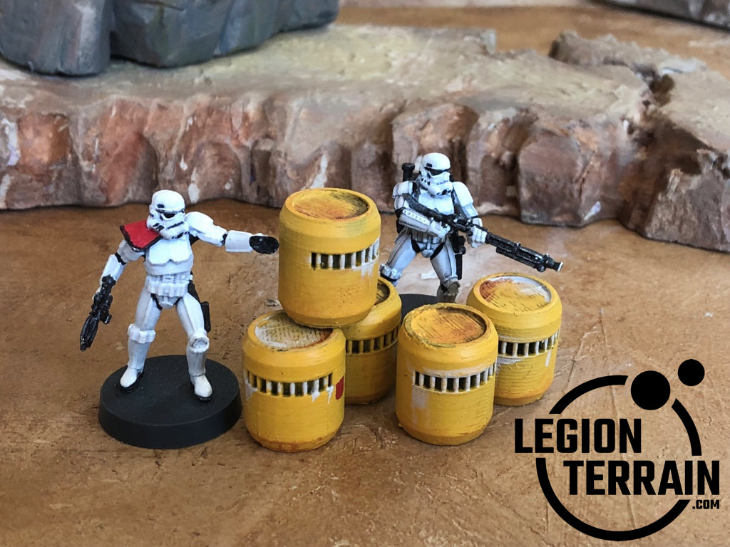 Medium Chemical Barrel - LegionTerrain