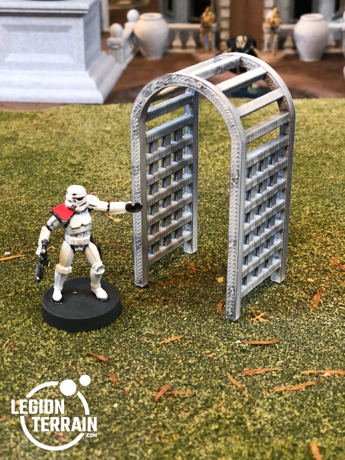 Renaissance City Arched Trellis - LegionTerrain