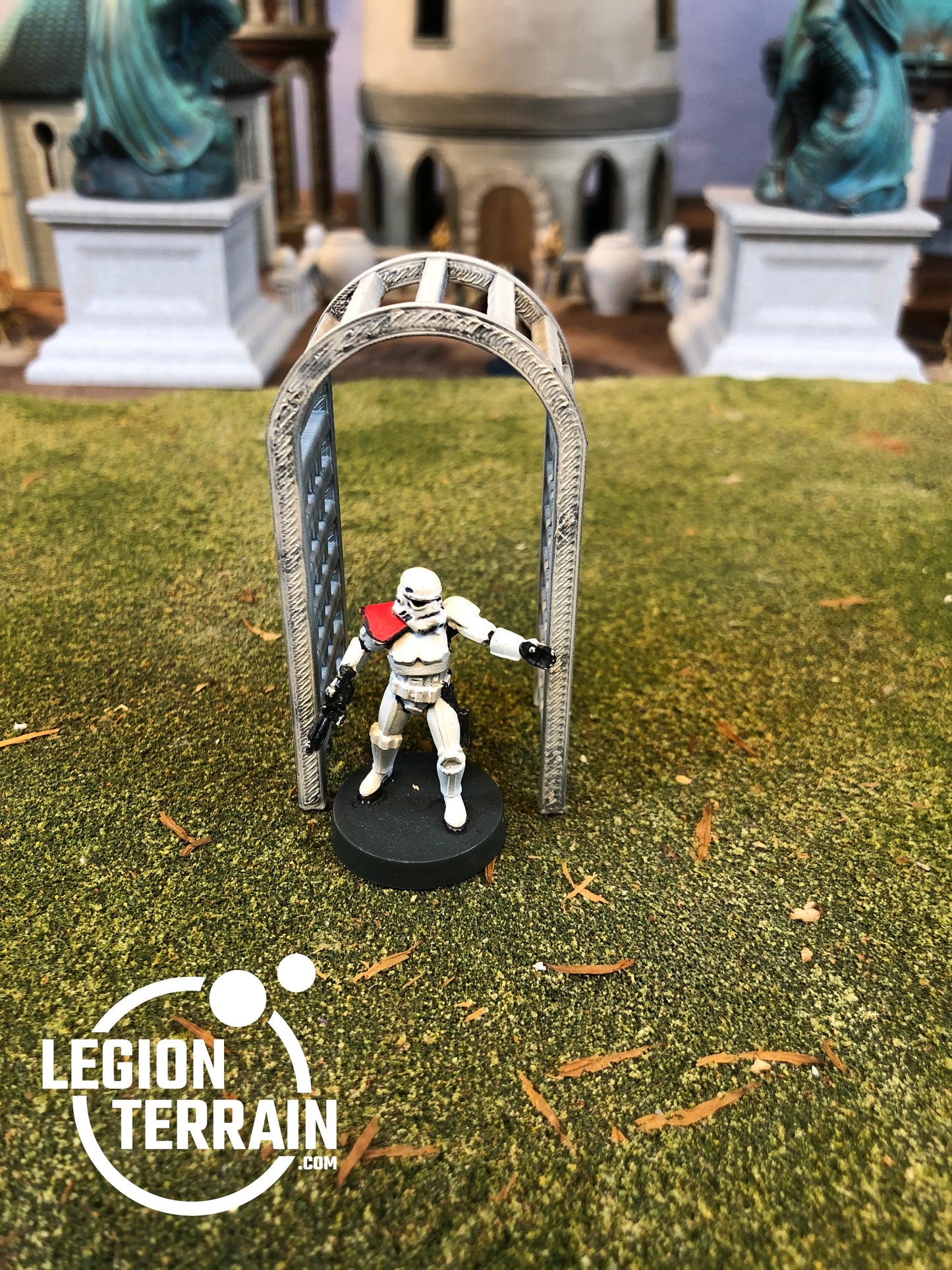 Renaissance City Arched Trellis - LegionTerrain