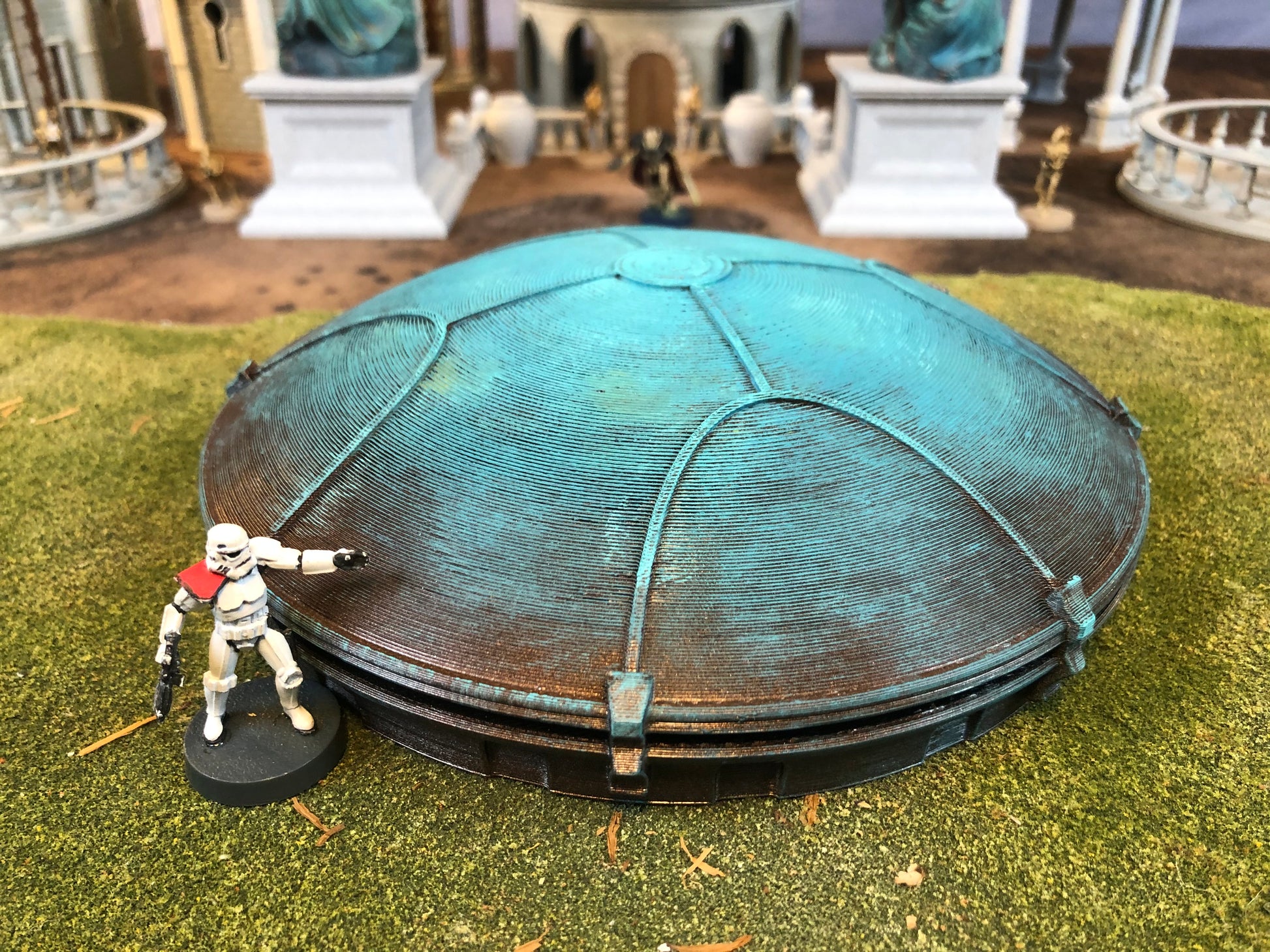 Renaissance City Large Arch Dome - LegionTerrain