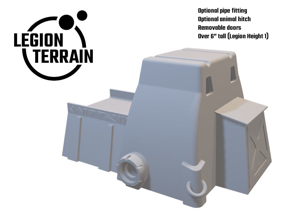 Digital STL File - Rebel Hideout - LegionTerrain