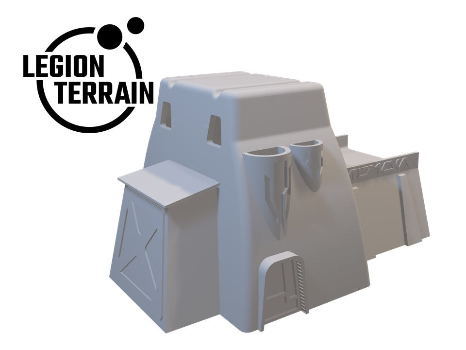 Digital STL File - Rebel Hideout - LegionTerrain