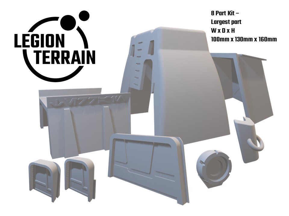 Digital STL File - Rebel Hideout - LegionTerrain